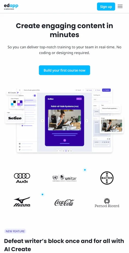Edapp Creator tool 